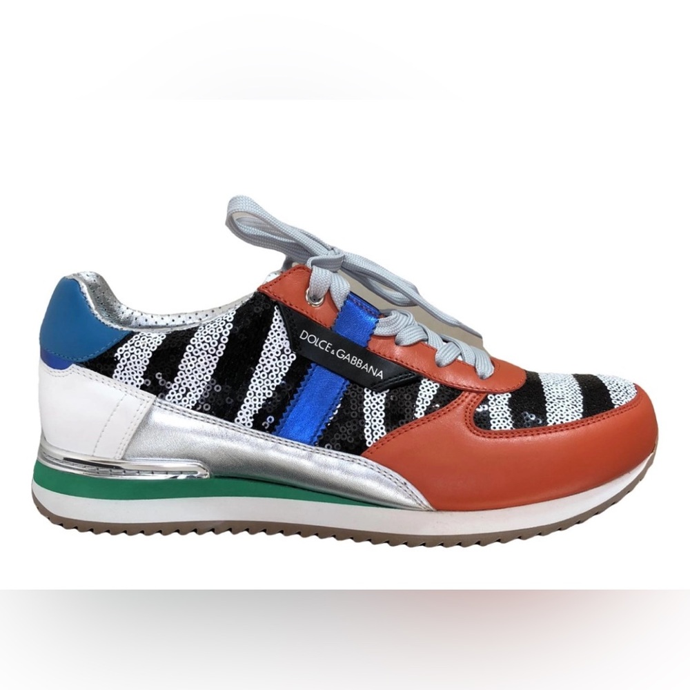 Dolce & Gabbana Bling & Multicolor Sneakers EU 42/US 11